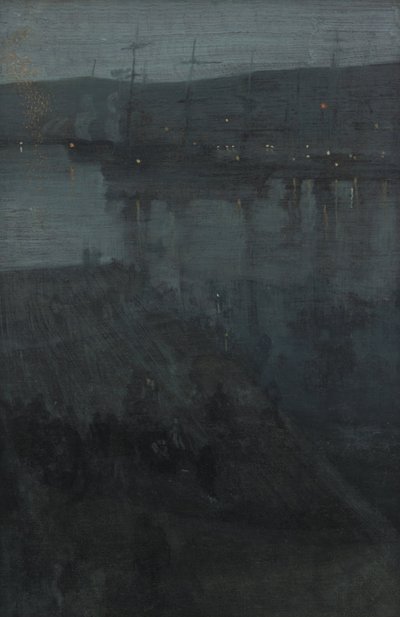 Nocturne in Blue and Gold: Valparaiso by James Abbott McNeill Whistler